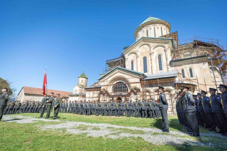 კადეტთა სამხედრო ლიცეუმში სასწავლო პროცესი განახლდა