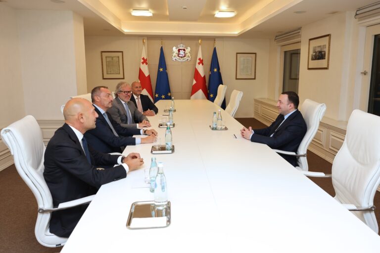 პრემიერ-მინისტრი კომპანია Veolia group-ის ცენტრალური და აღმოსავლეთ ევროპის აღმასრულებელ ვიცე-პრეზიდენტს შეხვდა