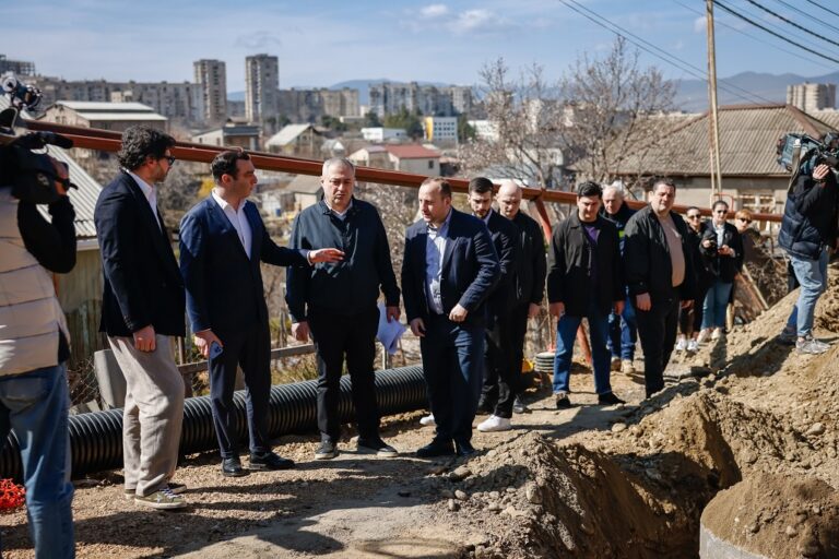 მუხიანის აგარაკებზე წყალარინების ქსელი ეწყობა