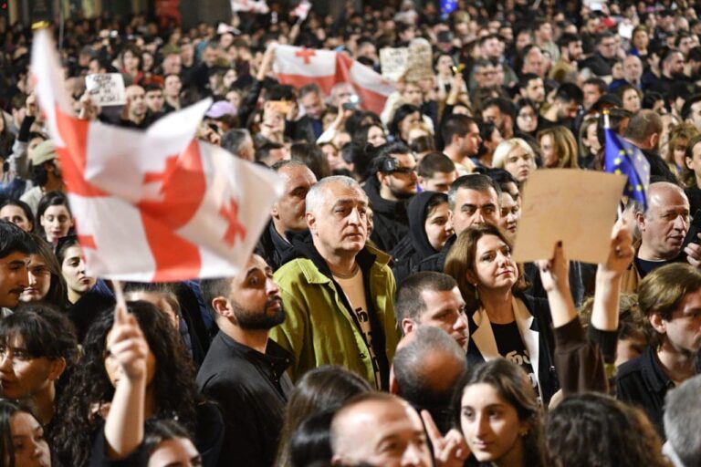 მამუკა ხაზარაძე: დღეს მთელი საქართველო რუსთაველზე უნდა იდგეს, რეგიონებს მოგიწოდებთ, შემოგვიერთდით, ტრანსპორტირებას ჩვენ ვუზრუნველყოფთ