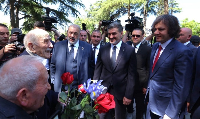 საქართველოს პრეზიდენტმა, მიხეილ ყაველაშვილმა ვეტერანებს ფაშიზმზე გამარჯვების დღე მიულოცა