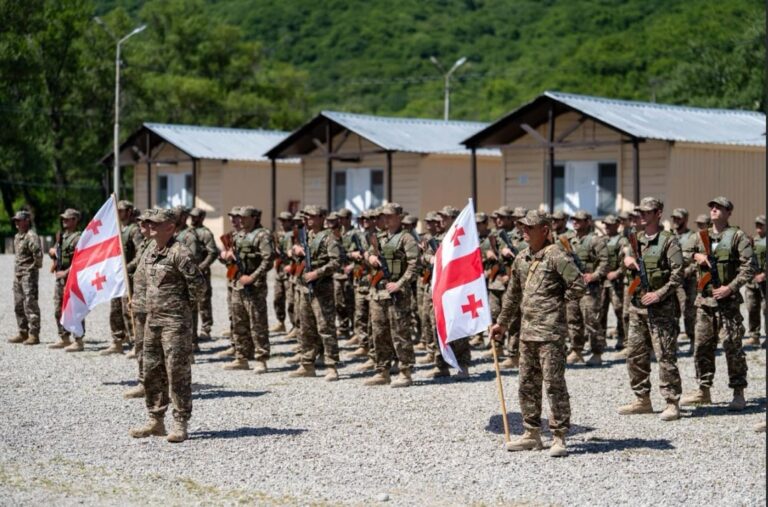 რეზერვისტებმა საველე საწვრთნელ ბაზა „პალდოზე“ სამხედრო ფიცი დადეს