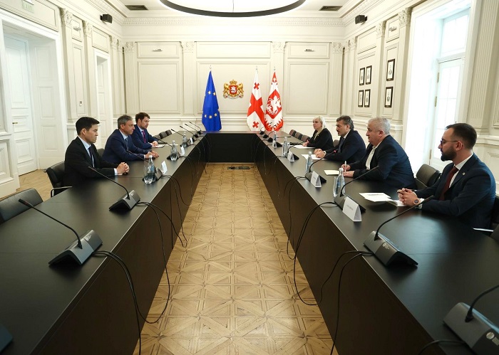 მიხეილ ყაველაშვილი საერთაშორისო სავალუტო ფონდის მისიის ხელმძღვანელს შეხვდა