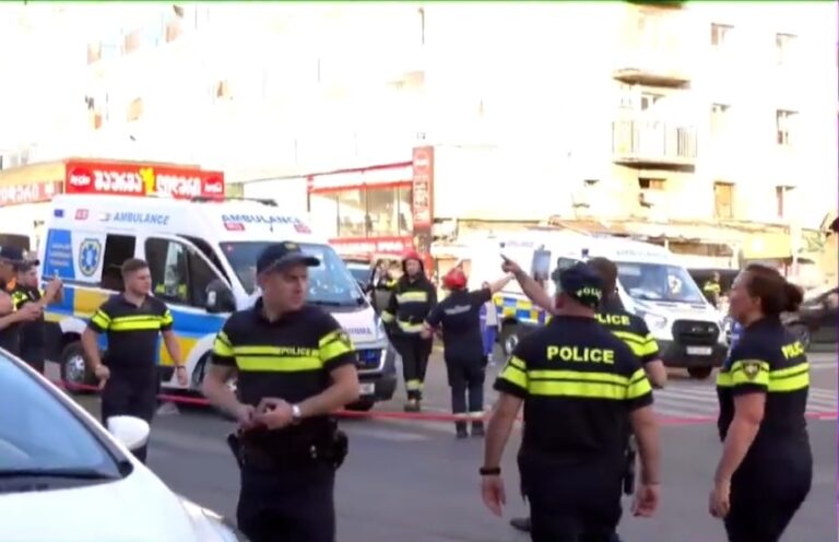 თბილისში, „სადგურის მოედნის“ მიმდებარე ტერიტორიაზე, საცხოვრებელ კორპუსში ნგრევის შედეგად დაიღუპა ერთი ადამიანი და დაშავდა ერთი მოქალაქე