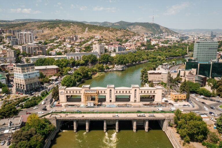 მტკვარზე ორთაჭალჰესის ხიდის სრული რეაბილიტაცია მიმდინარეობს