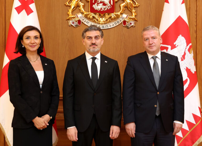 მიხეილ ყაველაშვილი იტალიასა და ყაზახეთში საქართველოს ახლად დანიშნულ ელჩებს შეხვდა