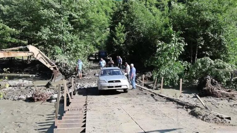 კურორტ „ლაშიჭალის“ მიმართულებით საავტომობილო მოძრაობა აღდგა