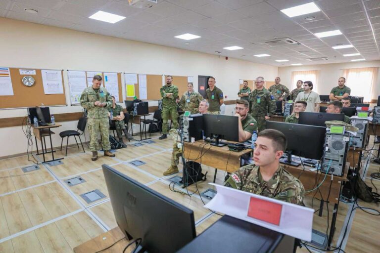 Agile Spirit 2025-ის ფარგლებში, სამეთაურო-საშტაბო და საველე წვრთნები ჩატარდა