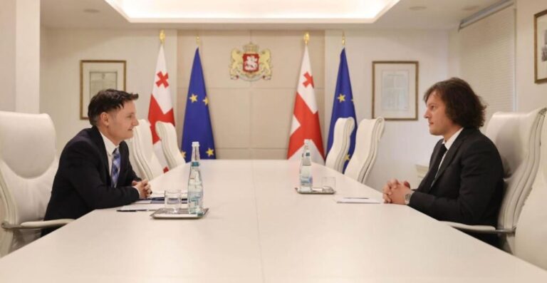პრემიერ-მინისტრი საქართველოში გაერო-ს მუდმივ კოორდინატორს, დიდიე ტღებიუკს შეხვდა