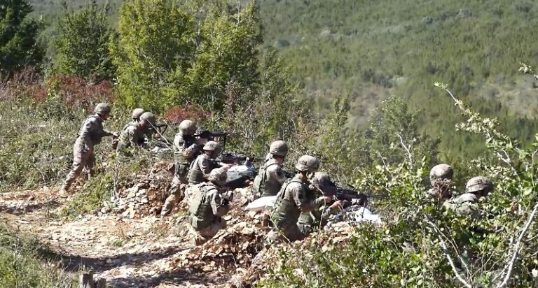 ეროვნულ სამხედრო სამსახურში 6-თვის ვადით გაწვეულმა წვევამდელებმა საველე სწავლება გაიარეს