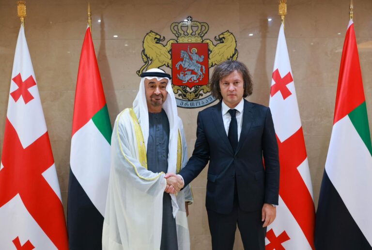 საქართველოს ოფიციალურ ვიზიტად არაბთა გაერთიანებული საამიროების პრეზიდენტი, შეიხი მოჰამედ ბინ ზაიედ ალ ნაჰაიანი ეწვია
