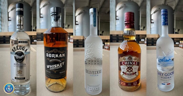 შიდა ქართლის რეგიონში, ფალსიფიცირებული 75 137 ბოთლი ალკოჰოლური სასმელი და 318 000 კოლოფი უაქციზო სიგარეტი ამოიღეს