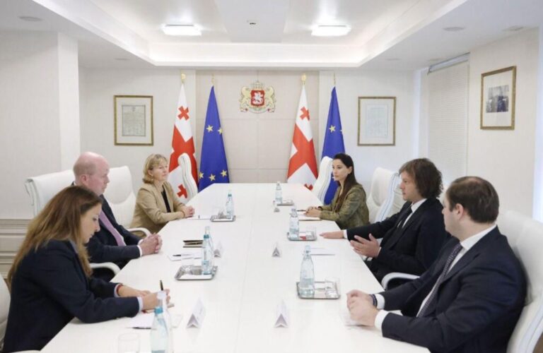 ირაკლი კობახიძე BP-ის რეგიონულ პრეზიდენტს შეხვდა