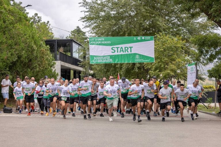დაჭრილ-დაშავებული სამხედროების მხარდასაჭერად საქველმოქმედო მარათონი გაიმართა