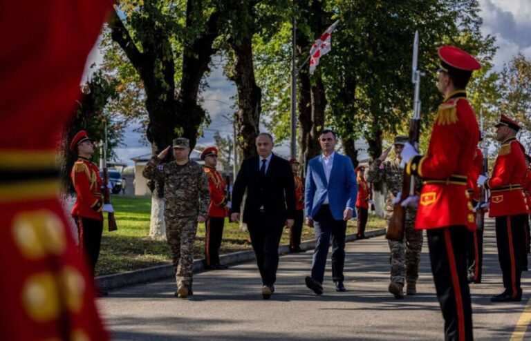 საქართველოს თავდაცვის მინისტრი ტერიტორიული თავდაცვის  ბრიგადების დაარსების დღისადმი მიძღვნილ ღონისძიებას დაესწრო