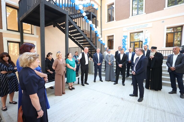 რაჭა-ლეჩხუმისა და ქვემო სვანეთის რეგიონში სამი ახალი საჯარო სკოლა გაიხსნა