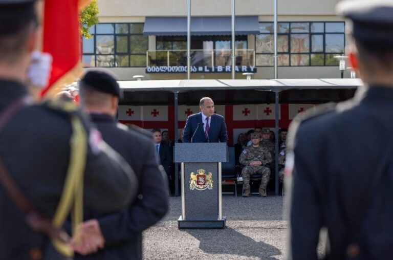 კადეტთა სამხედრო ლიცეუმის იუბილესა და ახალი სასწავლო წლის დაწყებისადმი მიძღვნილი ღონისძიება გაიმართა