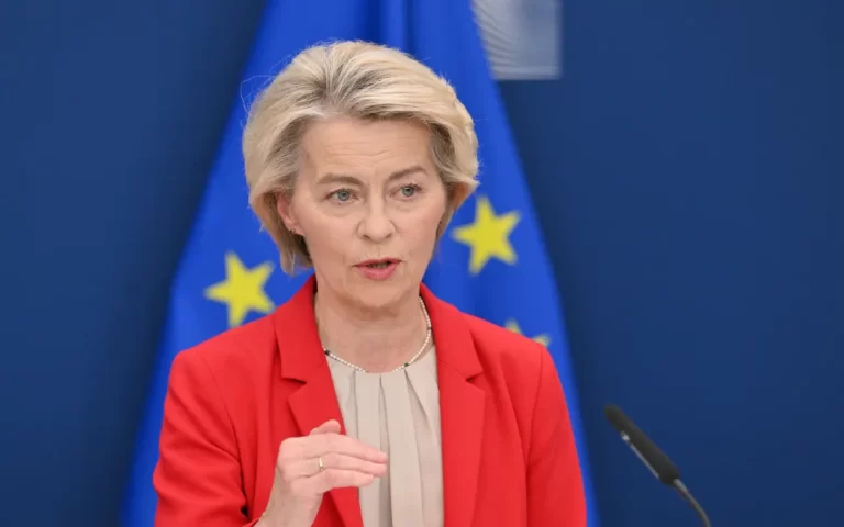 ურსულა ფონ დერ ლაიენი: ჩვენ ვნახეთ პოლონეთისა და ევროპის საჰაერო სივრცის გაუგონარი, უპრეცედენტო დარღვევა, გვჭირდება მეტი წნეხი რუსეთზე, რათა მოლაპარაკებების მაგიდასთან მივიყვანოთ