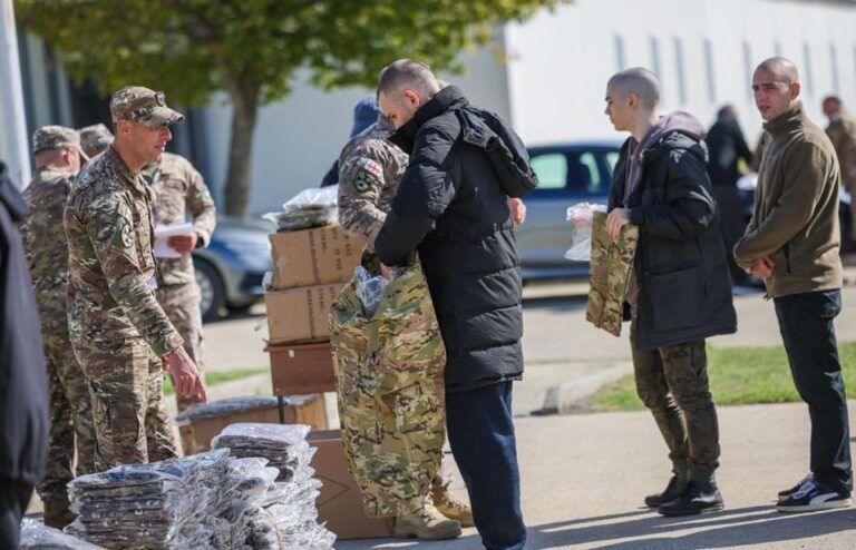 11 თვის ვადით გაწვეულმა პირებმა საწყისი საბრძოლო მომზადება დაიწყეს