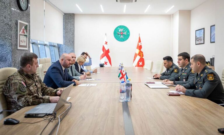 საქართველოს თავდაცვის სამინისტრომ აზერბაიჯანის კიბერუსაფრთხოების სამსახურის წარმომადგენლებს უმასპინძლა