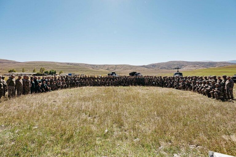 62-ე საარტილერიო ბატალიონმა ორფოლოს სასროლეთზე საველე წვრთნები დაასრულა