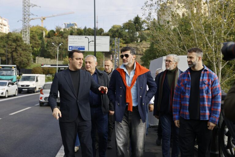დედაქალაქის მერმა ახლად აღდგენილი ორთაჭალჰესის ხიდი დაათვალიერა