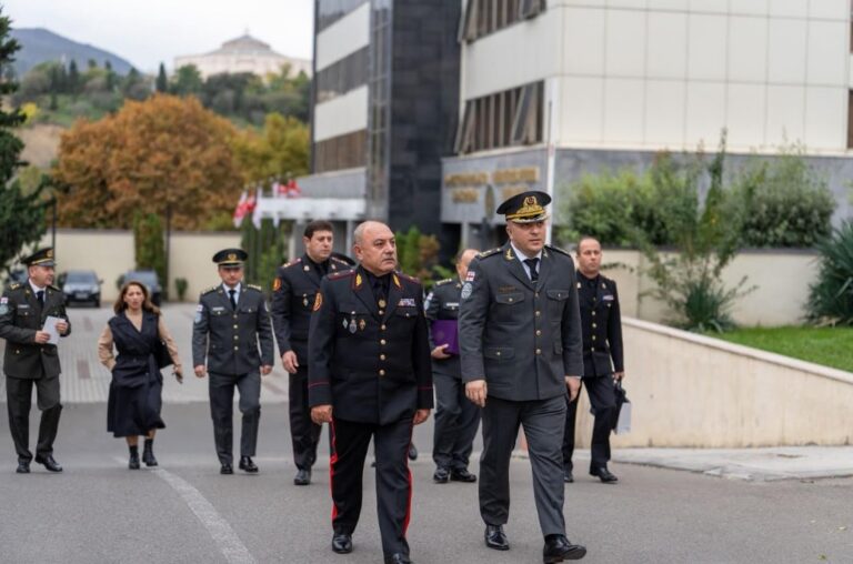 საქართველოს თავდაცვის ძალების სამხედრო პოლიციის დეპარტამენტმა სომხეთის თავდაცვის სამინისტროს სამხედრო პოლიციის დელეგაციას უმასპინძლა