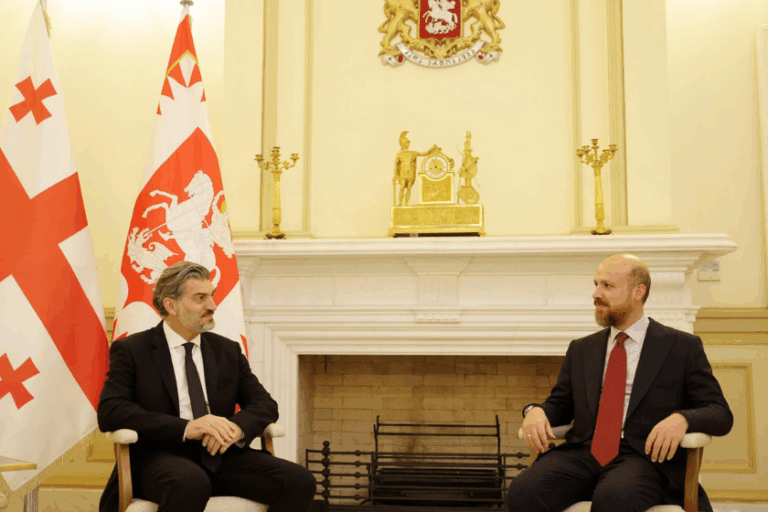 საქართველოს პრეზიდენტი მსოფლიოს ეთნოსპორტის კონფედერაციის პრეზიდენტს, ბილალ ერდოღანს შეხვდა