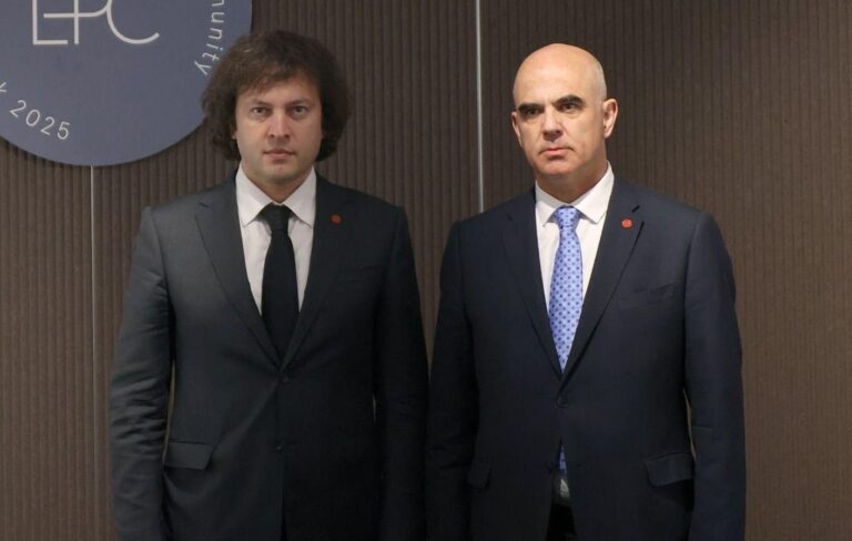 ირაკლი კობახიძე: ნაყოფიერი შეხვედრა მქონდა ევროსაბჭოს გენერალურ მდივან ალენ ბერსესთან