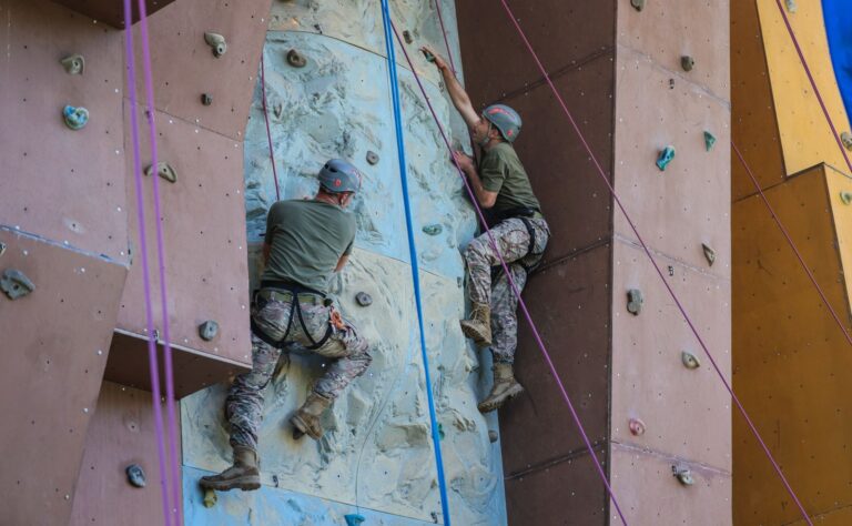 წვევამდელებმა საჩხერეში სამთო მომზადების საბაზისო სწავლება  გაიარეს