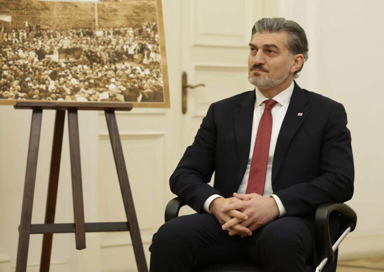 საქართველოს პრეზიდენტი საკონსტიტუციო სასამართლოში მის მიერ დანიშნული მოსამართლის, გიორგი მოდებაძის ფიცის დადების ცერემონიას დაესწრო