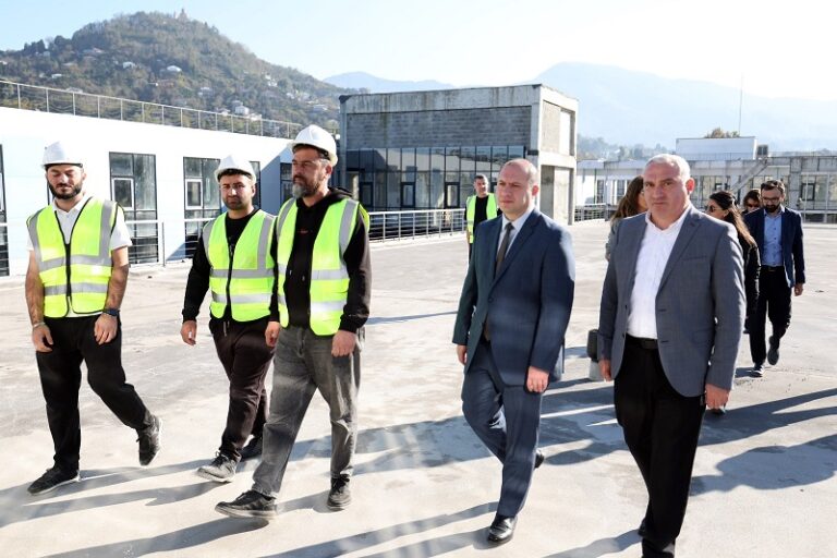 გივი მიქანაძე ქუთაისისა და ბათუმის პროფესიულ კოლეჯებში სასწავლო პროცესს გაეცნო და თანამშრომლებს შეხვდა