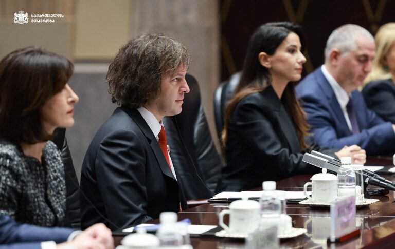 ირაკლი კობახიძე: საქართველო, როგორც შუა დერეფნის მნიშვნელოვანი ნაწილი, მზად არის, გააფართოოს თანამშრომლობა ჩინეთთან