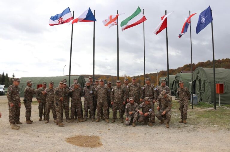 საქართველოს თავდაცვის ძალების სამხედრო პოლიციის დეპარტამენტის წარმომადგენლებმა ხორვატიაში გამართულ სწავლებაში მიიღეს მონაწილეობა