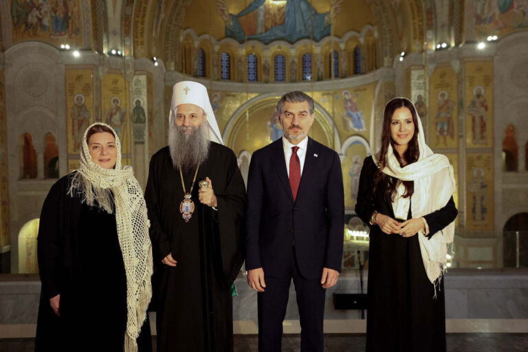 საქართველოს პრეზიდენტს სერბეთის პატრიარქმა წმინდა სავას ტაძარში უმასპინძლა