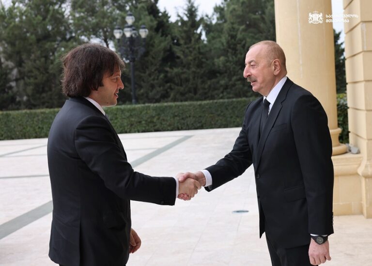 საქართველოს პრემიერ-მინისტრი აზერბაიჯანის პრეზიდენტს ტელეფონით ესაუბრა