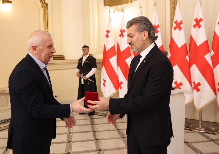 მიხეილ ყაველაშვილმა საქართველოს ეროვნული პრემიის კონკურსის გამარჯვებულები დააჯილდოვა