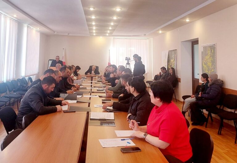 ნინოწმინდის მუნიციპალიტეტის საკრებულოს სხდომაზე ერთი საკითხი დამტკიცდა