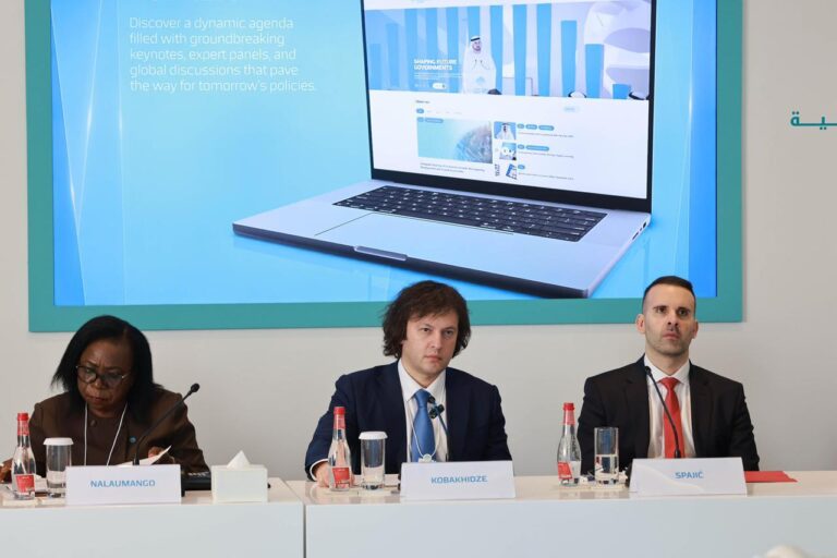 ირაკლი კობახიძე: ჩვენი ეკონომიკური პოლიტიკის მიმართ ნდობის ერთ-ერთი მაგალითია ისიც, რომ კომპანია Eagle Hills-მა 6.6 მილიარდი აშშ დოლარის ოდენობის ინვესტიცია განახორციელა