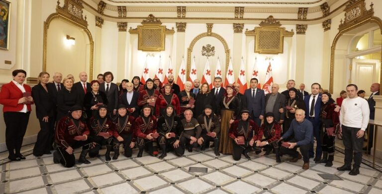 საქართველოს პრეზიდენტმა კულტურის სფეროს წარმომადგენლები საქართველოს სახელმწიფო ჯილდოებით – ბრწყინვალებისა და ღირსების ორდენებით დააჯილდოვა