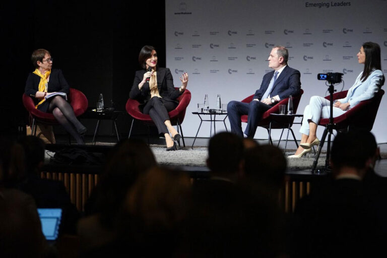 მაკა ბოჭორიშვილმა მიუნხენის უსაფრთხოების კონფერენციის ფარგლებში, პანელურ დისკუსიაში მიიღო მონაწილეობა