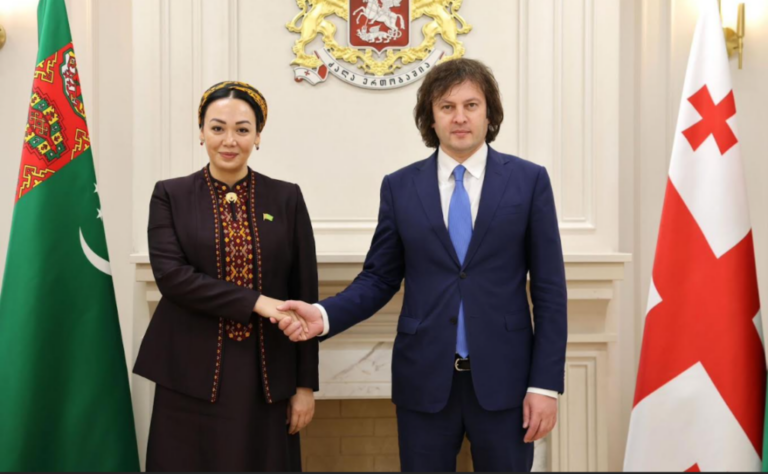 საქართველოს პრემიერ-მინისტრი თურქმენეთის მეჯლისის თავმჯდომარეს შეხვდა