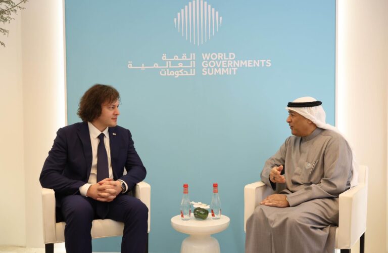 ირაკლი კობახიძე ყურის ქვეყნების თანამშრომლობის საბჭოს (GCC) გენერალურ მდივანს შეხვდა