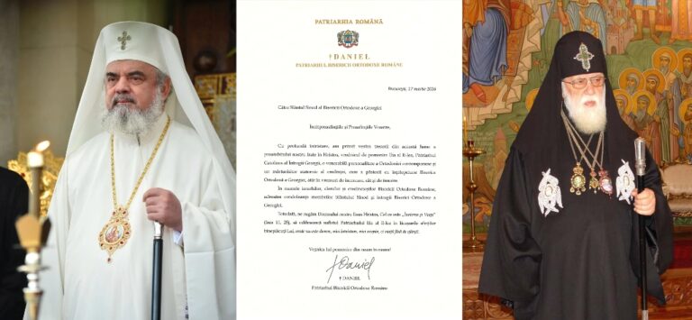 რუმინეთის პატრიარქი დანიელი: ილია II იყო ღირსეული პიროვნება, რომელიც სიბრძნით მწყემსავდა საქართველოს მართლმადიდებელ ეკლესიას, როგორც განსაცდელების, ასევე მისი აღორძინების ჟამს
