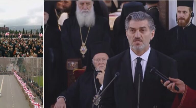 მიხეილ ყაველაშვილი – თქვენო უწმინდესობავ, თქვენი ამქვეყნიური გზის დასასრულსაც კი უდიდესი გაკვეთილი მოგვეცით: კიდევ ერთხელ გაგვაერთიანეთ და შეგვახსენეთ ჩვენი ნამდვილი ბუნება – სიყვარული, კაცთმოყვარეობა