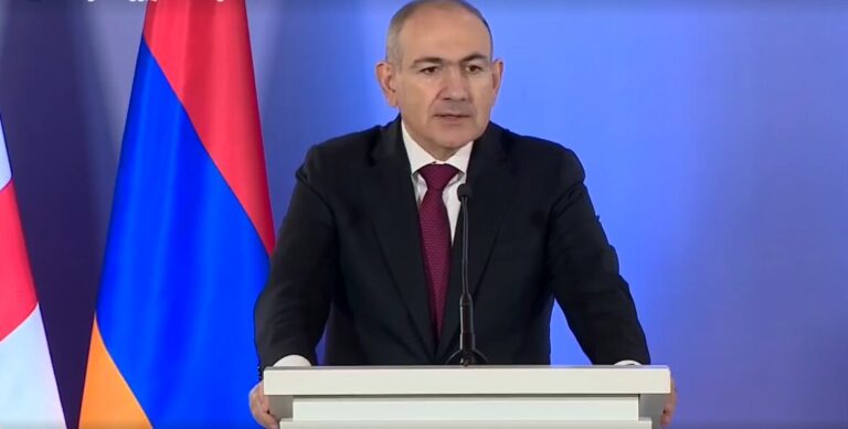 ნიკოლ ფაშინიანი: საერთაშორისო პლატფორმებზე სომხეთი და საქართველო თანამშრომლობენ აქტიურად, მხარს ვუჭერთ საქართველოს სუვერენიტეტს და ტერიტორიულ მთლიანობას, პოლიტიკურ დამოუკიდებლობას, რათა ხანგრძლივი მშვიდობა არსებობდეს რეგიონში