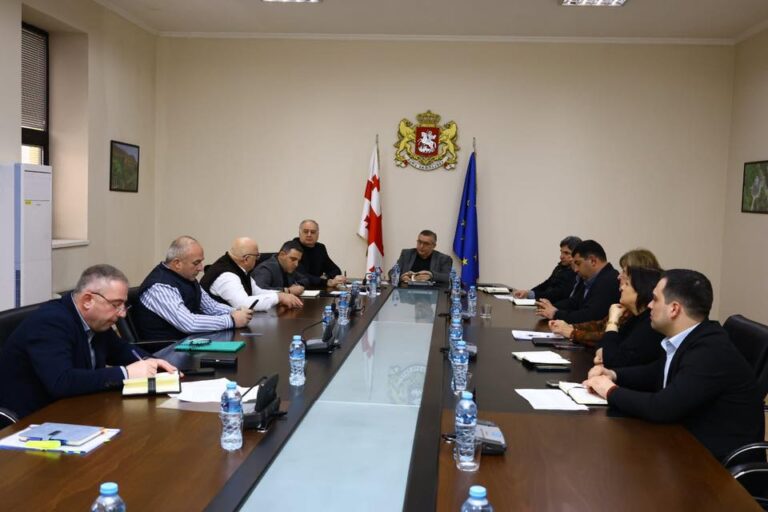 სამცხე-ჯავახეთის სახელმწიფო რწმუნებულმა რეგიონის მუნიციპალიტეტების მერებთან სამუშაო შეხვედრა გამართა