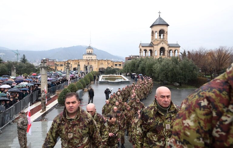 სასაზღვრო პოლიციის თანამშრომლებმა ილია II-ის ხსოვნას პატივი მიაგეს