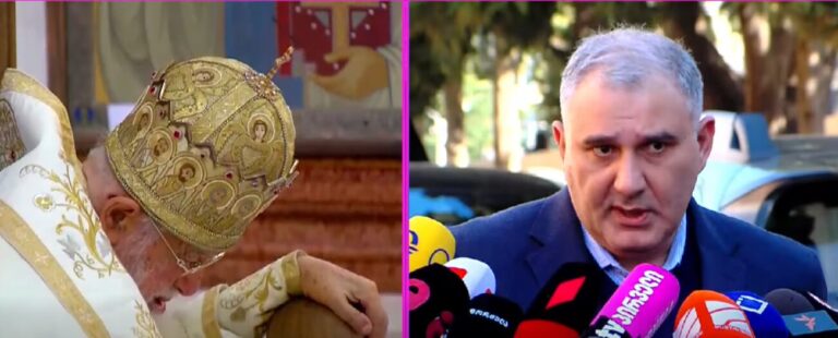 ჯანდაცვის მინისტრი: პატრიარქის მდგომარეობას უნდა დავაკვირდეთ დინამიკაში, ახლა ძალიან ბევრი რამ დამოკიდებულია, ასაკის და მდგომარეობის გათვალისწინებით, თვითონ ორგანიზმზე