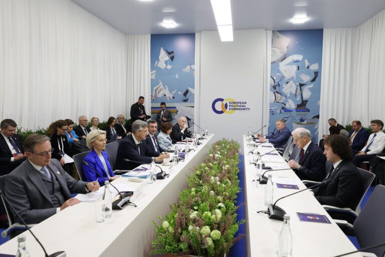 ირაკლი კობახიძემ, EPC-ს სამიტის ფარგლებში, მრგვალი მაგიდის ფორმატის დისკუსიაში მიიღო მონაწილეობა